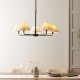 - Lille - Matt Black 5 Light Centre Lamp with Natural Linen Shade Endon-117832 - Lille - Matt Black 5 Light Centre Lamp with Natural Linen Shade