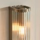 - Ridgeton - Antique Brass 2 Light Wall Lamp with Ribbed Glass Endon-118597 - Ridgeton - Antique Brass 2 Light Wall Lamp with Ribbed Glass