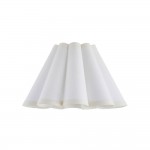 Ayla - Shade Only - 22 cm Vintage White Tapered Shade