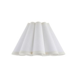 Ayla - Shade Only - 22 cm Vintage White Tapered Shade