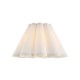 Endon-118625 - Ayla - Shade Only - 22 cm Vintage White Tapered Shade