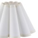 Endon-118625 - Ayla - Shade Only - 22 cm Vintage White Tapered Shade