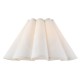 Endon-118626 - Ayla - Shade Only - 31 cm Vintage White Tapered Shade