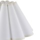 Endon-118626 - Ayla - Shade Only - 31 cm Vintage White Tapered Shade