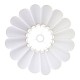 Endon-118627 - Ayla - Shade Only - 53 cm Vintage White Tapered Shade
