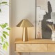 Endon-118685 - Isak - Brushed Aged Brass Table Lamp