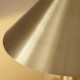 Endon-118685 - Isak - Brushed Aged Brass Table Lamp