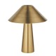 Endon-118685 - Isak - Brushed Aged Brass Table Lamp