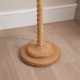Endon-118691 - Twist - Base Only - Oak Effect Twisted Floor Lamp