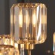 Endon-118934 - Berenice - Antique Brass 9 Light Centre Fitting with Crystal
