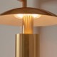 - Sunset - Rechargeable Brushed Gold LED Table Lamp Endon-118935 - Sunset - Rechargeable Brushed Gold LED Table Lamp
