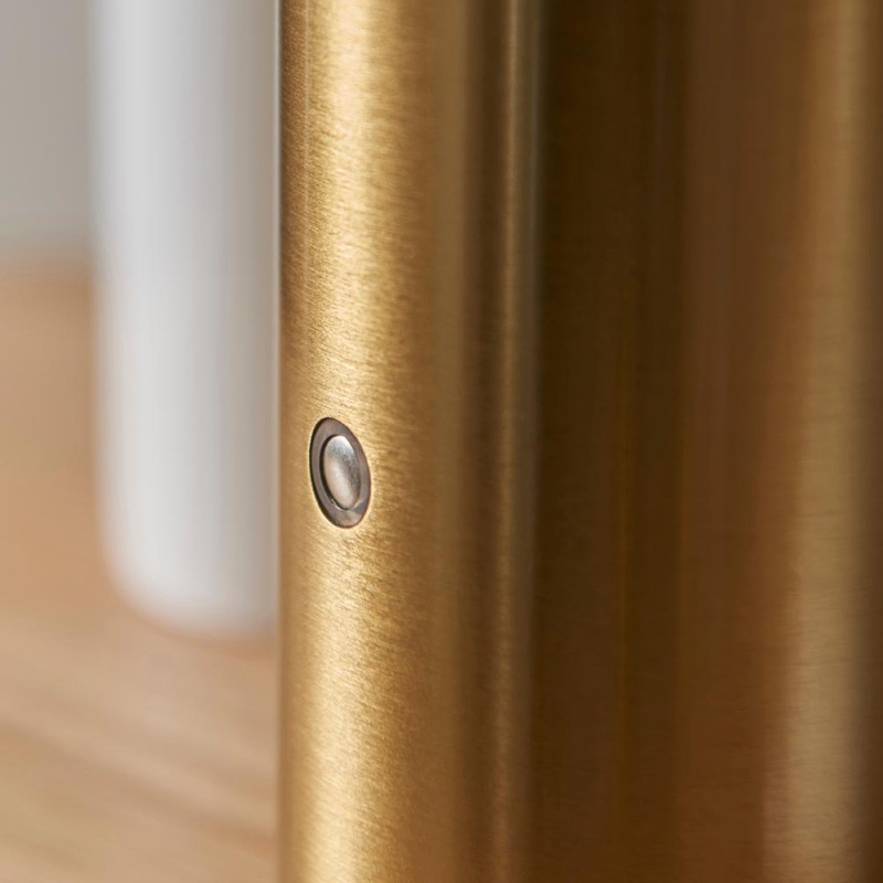 - Sunset - Rechargeable Brushed Gold LED Table Lamp Endon-118935 - Sunset - Rechargeable Brushed Gold LED Table Lamp