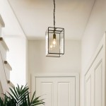 Hammond Grand - Brushed Aged Brass Lantern Pendant