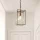 Endon-119141 - Hammond Grand - Brushed Aged Brass Lantern Pendant