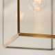 Endon-119141 - Hammond Grand - Brushed Aged Brass Lantern Pendant