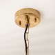 Endon-119141 - Hammond Grand - Brushed Aged Brass Lantern Pendant