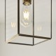 Endon-119142 - Hammond - Brushed Aged Brass Lantern Pendant