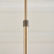 Endon-119224 - Hague - Warm Antique Brass 7 Light Centre Fitting with Twisted Glass Shades