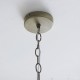 Endon-120025 - Lucille - Antique Brass 5 Light Centre Fitting with Clear Glass Rods