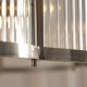 Endon-120091 - Ridgeton Scallop - Antique Brass 5 Light Pendant with Ribbed Glass
