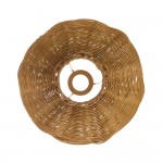Rattan - Shade Only - 22 cm Warm Brown Rattan Shade
