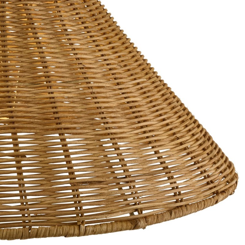 Endon-120274 - Rattan - Shade Only - 52 cm Warm Brown Rattan Shade