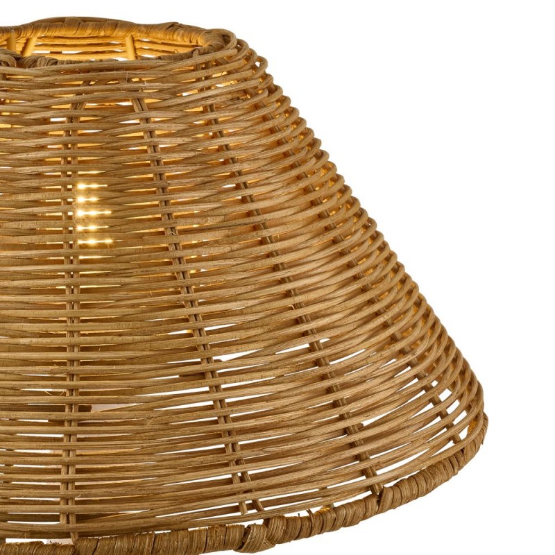Endon-120275 - Rattan - Shade Only - 31 cm Warm Brown Rattan Shade