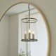 Endon-120523 - Hebden - Antique Brass 3 Light Lantern Pendant