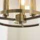 Endon-120523 - Hebden - Antique Brass 3 Light Lantern Pendant