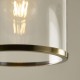 Endon-120525 - Hebden - Antique Brass Lantern Pendant