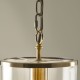 Endon-120525 - Hebden - Antique Brass Lantern Pendant