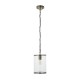 Endon-120525 - Hebden - Antique Brass Lantern Pendant