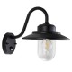 - Thornton - Matt Black PIR Wall Lamp with Clear Glass Endon-120556 - Thornton - Matt Black PIR Wall Lamp with Clear Glass