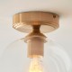 - Ashcroft - Brushed Aged Brass Ceiling Lamp with Clear Glass Endon-120622 - Ashcroft - Brushed Aged Brass Ceiling Lamp with Clear Glass