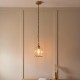 - Ashcroft - Brushed Aged Brass Pendant with Clear Glass Endon-120624 - Ashcroft - Brushed Aged Brass Pendant with Clear Glass