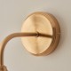 Wall Lights - Ashcroft - Brushed Aged Brass Wall Lamp with Clear Glass Endon-120626 - Ashcroft - Brushed Aged Brass Wall Lamp with Clear Glass