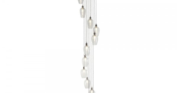 Ambience 120641 Marinella - Bright Nickel 13 Light Cluster