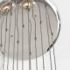 - Marinella - Bright Nickel 13 Light Cluster Pendant with Clear Glass Ambience-120641 - Marinella - Bright Nickel 13 Light Cluster Pendant with Clear Glass