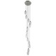 - Marinella - Bright Nickel 13 Light Cluster Pendant with Clear Glass Ambience-120641 - Marinella - Bright Nickel 13 Light Cluster Pendant with Clear Glass