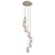 - Marinella - Bright Nickel 7 Light Cluster Pendant with Clear Glass Ambience-120642 - Marinella - Bright Nickel 7 Light Cluster Pendant with Clear Glass