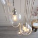 - Marinella - Bright Nickel 7 Light Cluster Pendant with Clear Glass Ambience-120642 - Marinella - Bright Nickel 7 Light Cluster Pendant with Clear Glass