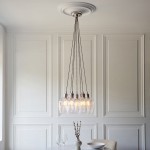 Marinella - Bright Nickel 7 Light Cluster Pendant with Clear Glass Marinella - Bright Nickel 7 Light Cluster Pendant with Clear Glass