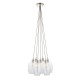 - Marinella - Bright Nickel 7 Light Cluster Pendant with Clear Glass Ambience-120643 - Marinella - Bright Nickel 7 Light Cluster Pendant with Clear Glass