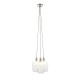 Ceiling Lights - Marinella - Bright Nickel 3 Light Cluster Pendant with Clear Glass Ambience-120644 - Marinella - Bright Nickel 3 Light Cluster Pendant with Clear Glass