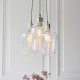 Ceiling Lights - Marinella - Bright Nickel 3 Light Cluster Pendant with Clear Glass Ambience-120644 - Marinella - Bright Nickel 3 Light Cluster Pendant with Clear Glass