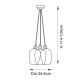 Ceiling Lights - Marinella - Bright Nickel 3 Light Cluster Pendant with Clear Glass Ambience-120644 - Marinella - Bright Nickel 3 Light Cluster Pendant with Clear Glass