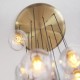 - Marinella - Antique Brass 13 Light Cluster Pendant with Clear Glass Ambience-120645 - Marinella - Antique Brass 13 Light Cluster Pendant with Clear Glass
