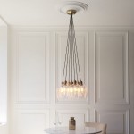Marinella - Antique Brass 7 Light Cluster Pendant with Clear Glass Marinella - Antique Brass 7 Light Cluster Pendant with Clear Glass