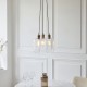 - Marinella - Antique Brass 3 Light Cluster Pendant with Clear Glass Ambience-120648 - Marinella - Antique Brass 3 Light Cluster Pendant with Clear Glass