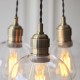 - Marinella - Antique Brass 3 Light Cluster Pendant with Clear Glass Ambience-120648 - Marinella - Antique Brass 3 Light Cluster Pendant with Clear Glass
